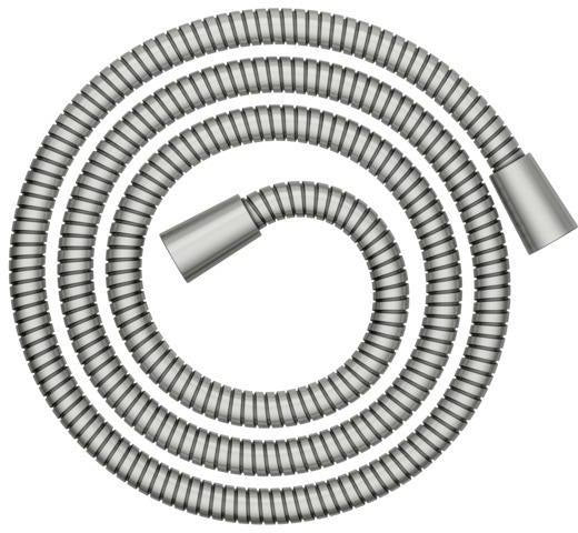 KEUCO Brauseschlauch 1250 mm Bronze gebürstet – Metall, beidseitig konische Mutter, verdrehgesichert