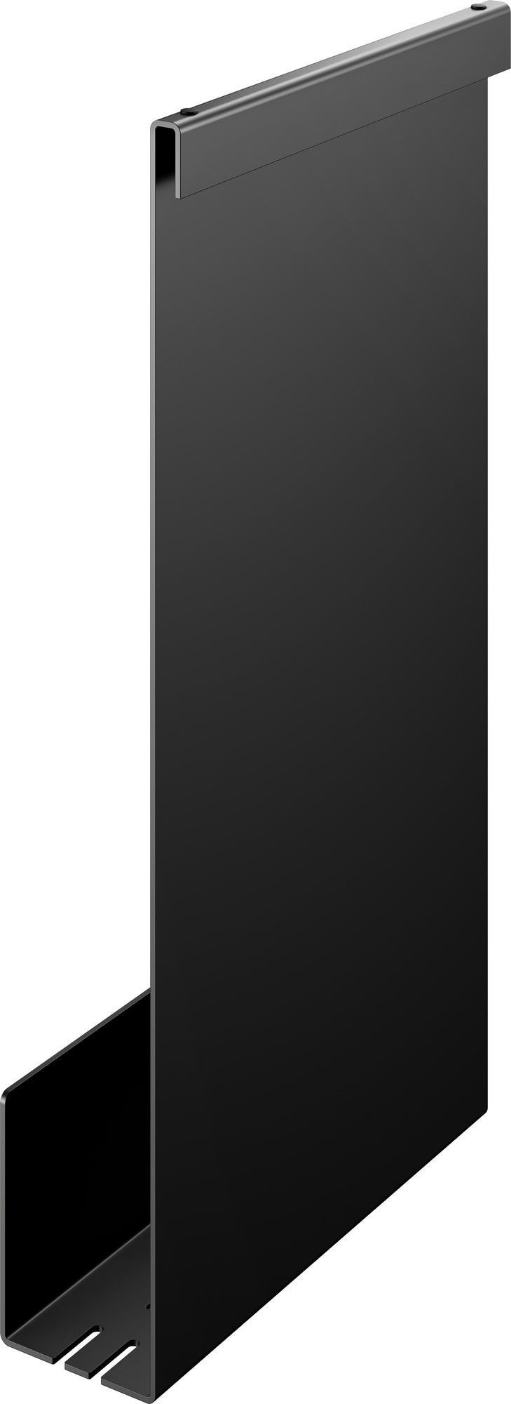 KEUCO Duschablage 24951 einhängbar 320 x 600 x 90 mm schwarz matt mit Haken