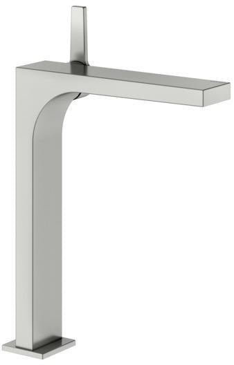 KEUCO Edition 11 Einhebel-Waschtischmischer 150 mit Zugstangen-Ablaufgarnitur, Edelstahl-finish