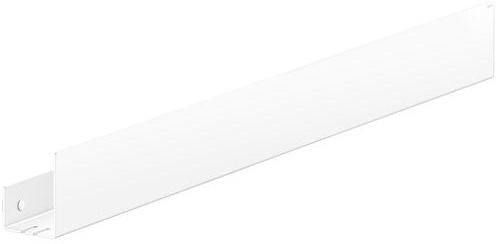 KEUCO Duschablage 24953 auf Maß – 400-600 x 120 x 90 mm, schwarz matt, Aluminium, mit Haken