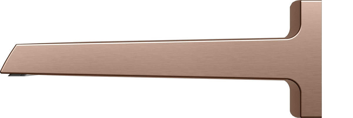 KEUCO Schwallbrause meTime_spa 59982 – Wandanschluss, verchromt, Messing, 169 mm Ausladung