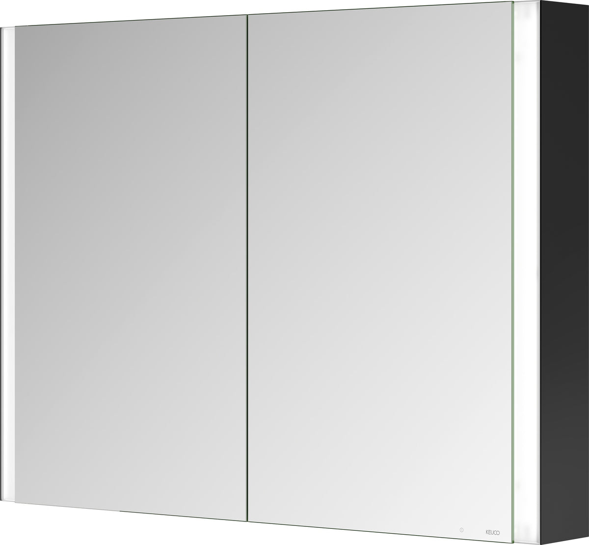 KEUCO Somaris Spiegelschrank 1000 x 710 x 128 mm – verspiegelt, Wandvorbau