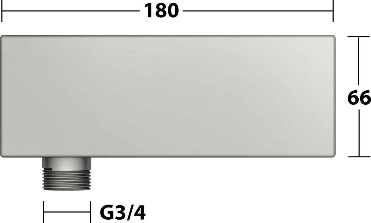 KEUCO Schlauchanschluss mit Wandhalter verchromt – Armaturenzubehör 59993