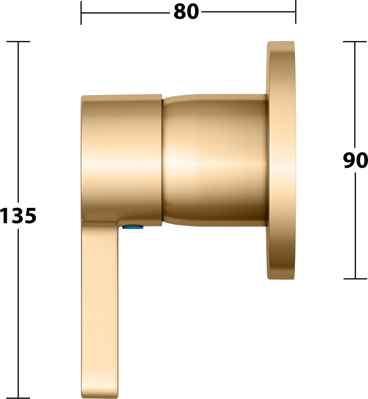 KEUCO Edition 400 Einhebelmischer Unterputz verchromt – Fertigmontageset mit Temperaturbegrenzung