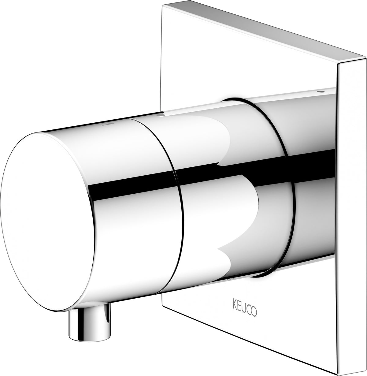 KEUCO IXMO Comfort 2-Wege Umstellventil eckig verchromt – Unterputz DN15
