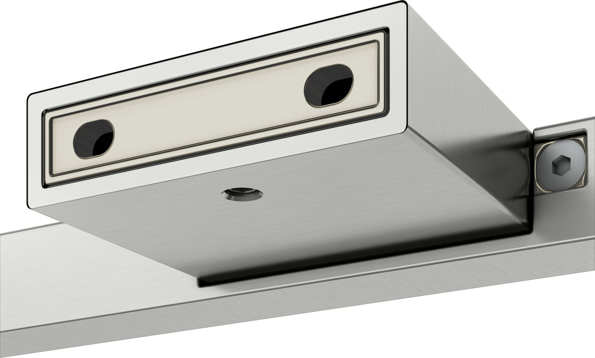 KEUCO Handtuchring Edition 11 11121, verchromt – Eckiges Design, starr, Wandmontage