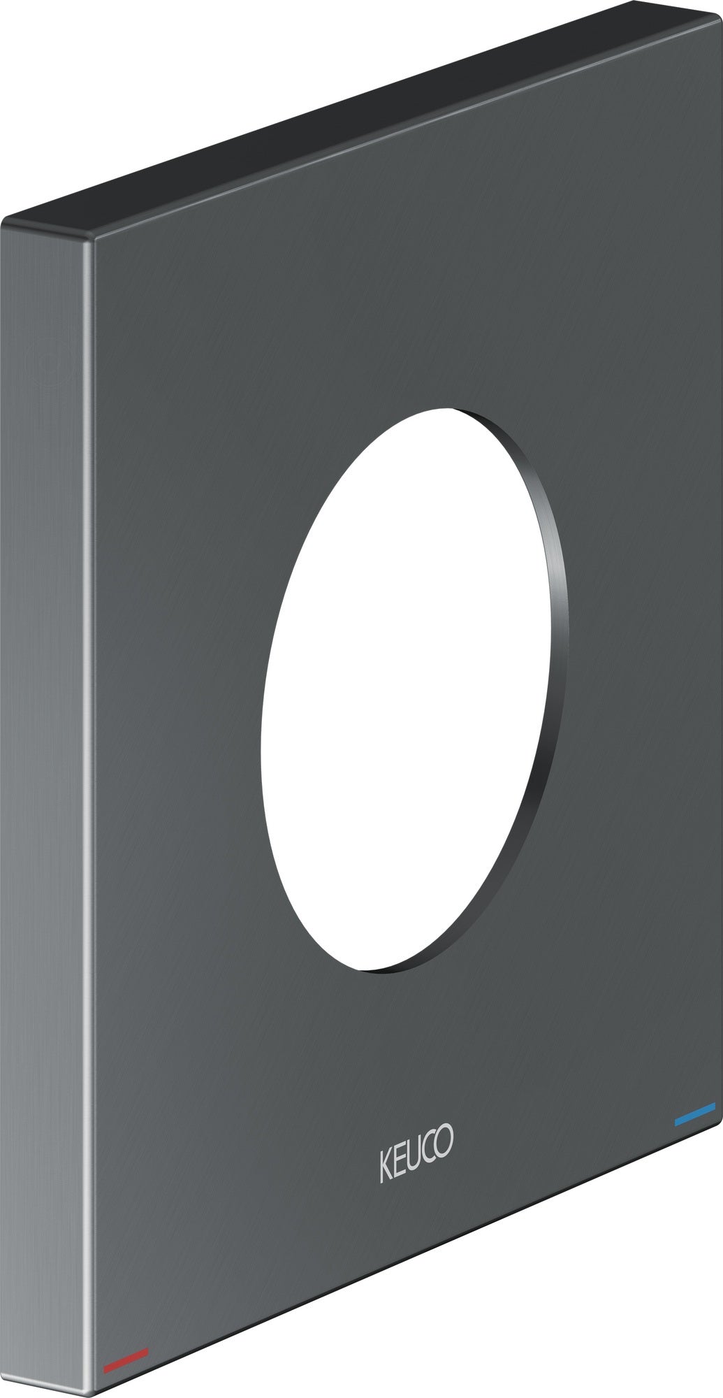 KEUCO IXMO Wandrosette EHM, rund, 105 mm, verchromt – Messing-Armaturenrosette