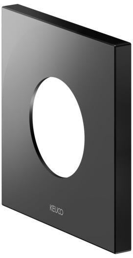 KEUCO IXMO Wandrosette 59556, rund, 105 mm, verchromt – für Ab- und Umstellventile