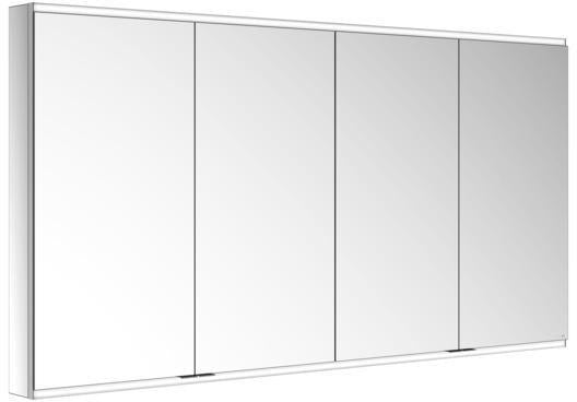 KEUCO Royal Modular 2.0 Spiegelschrank 1800 mm, beleuchtet, silber-eloxiert, Wandvorbau