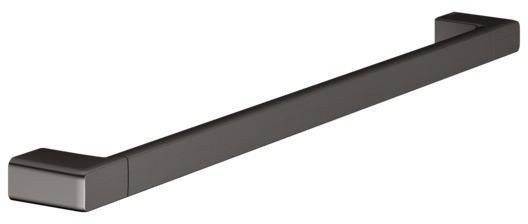 KEUCO Collection Moll Badetuchhalter 400 mm verchromt – Wandmontage, eckige Form, 1 Stange