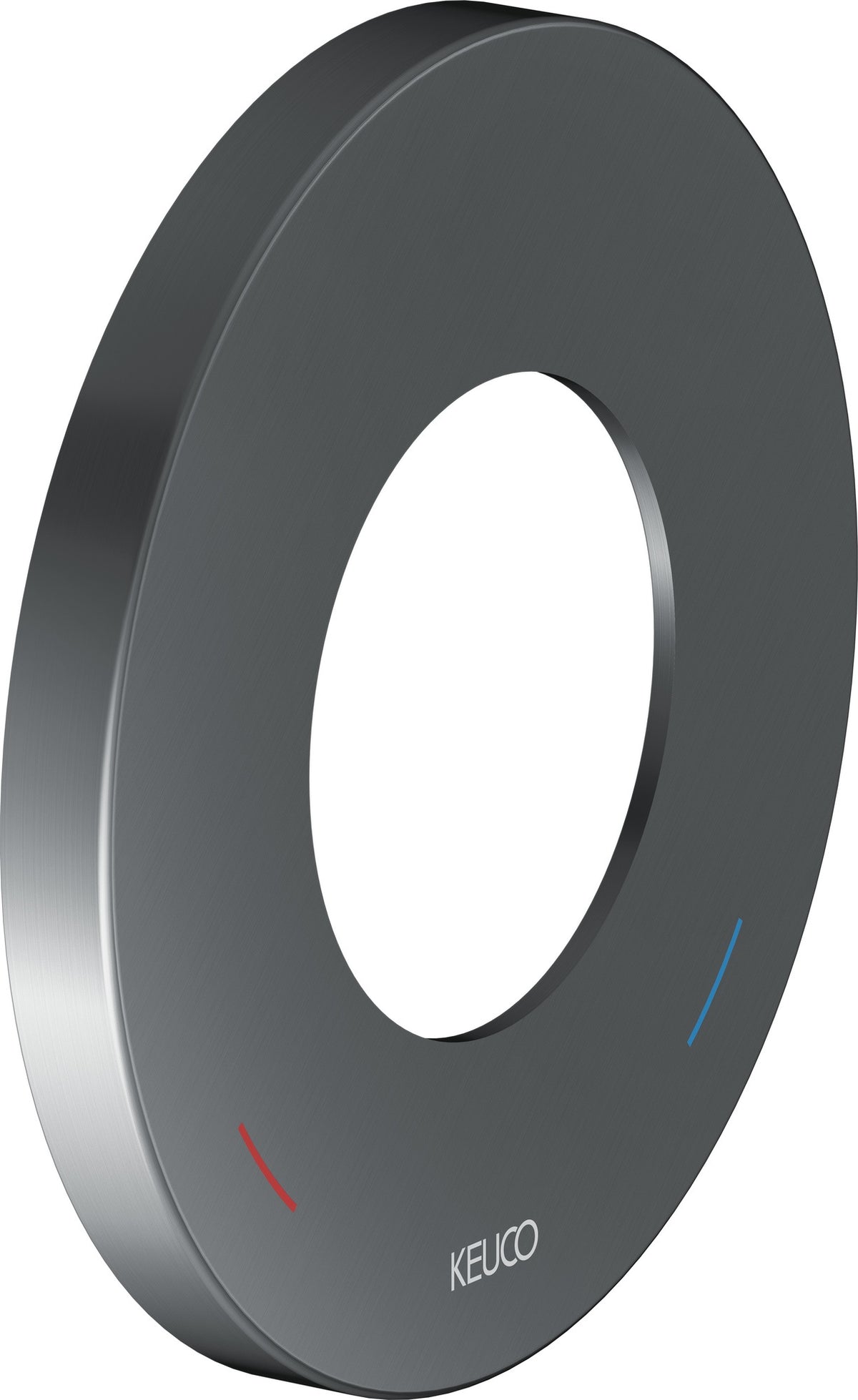 KEUCO IXMO Wandrosette EHM, rund, 105 mm, verchromt – Messing-Armaturenrosette