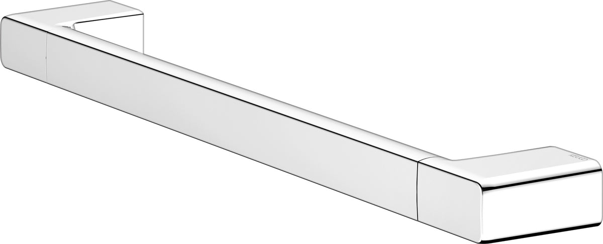 KEUCO Collection Moll Badetuchhalter 400 mm verchromt – Wandmontage, eckige Form, 1 Stange