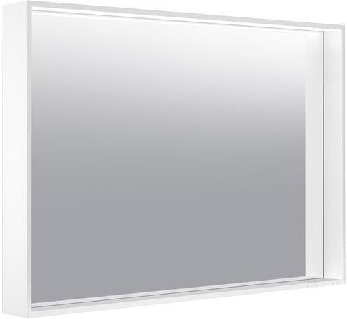 KEUCO X-Line Lichtspiegel 460x850mm anthrazit – LED, Touch-Sensor, A++