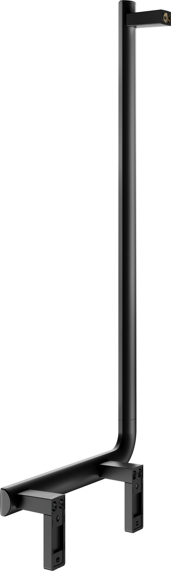 KEUCO AXESS Winkelgriff 90° links 381/851 mm silber-eloxiert – Wandmontage