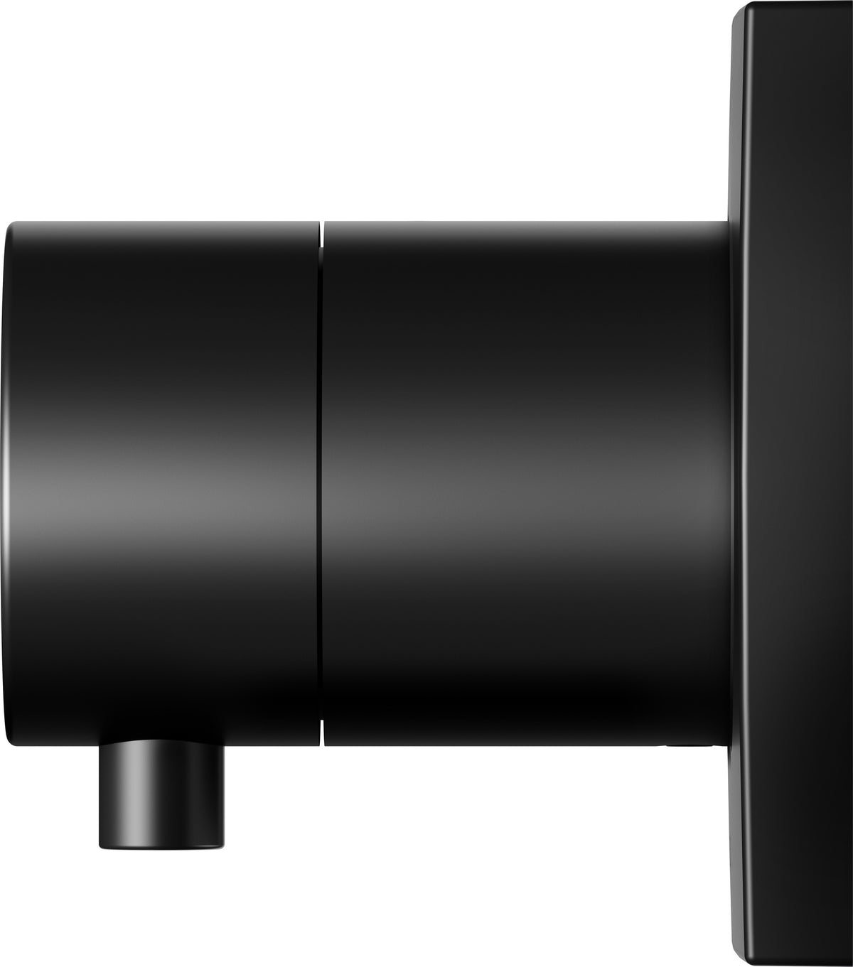 KEUCO IXMO Comfort 2-Wege Umstellventil Unterputz DN15 eckig schwarz matt