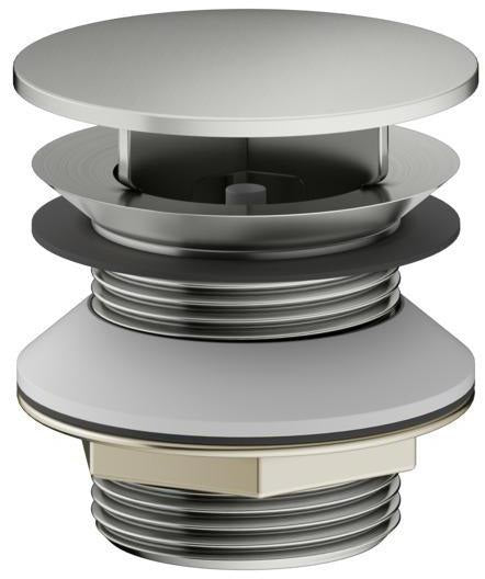KEUCO Schaftventil G 1 1/4 mit Haube, verchromt – Armaturenzubehör 59904