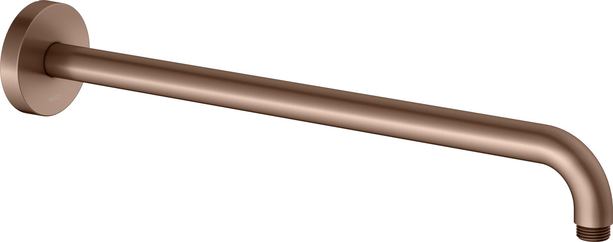 KEUCO Brausearm Elegance 51688, Wandanschluss, 300 mm, verchromt – Edles Design für Ihr Badezimmer