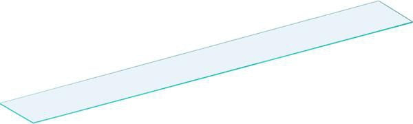 GEBERIT Glaseinlegeboden für Spiegelschrank Option, Breite 90 cm, 85,5 cm x 11,7 cm