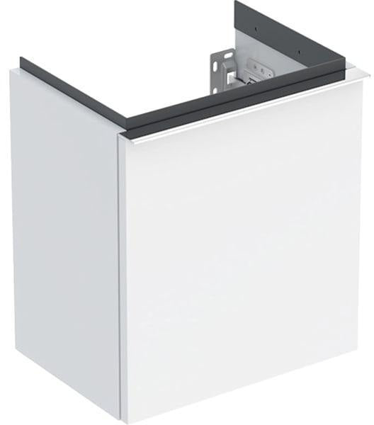 Geberit iCon Unterschrank für Handwaschbecken, 1 Tür rechts, 37 cm, weiß hochglänzend
