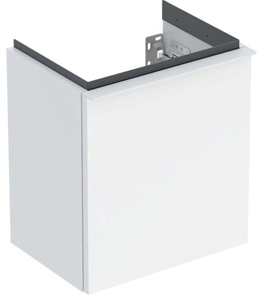 Geberit iCon Unterschrank für Handwaschbecken, 1 Tür rechts, 37 cm, weiß hochglänzend