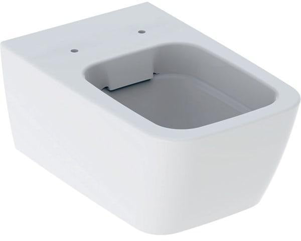 Geberit iCon Wand-WC eckig, Tiefspüler, Rimfree spülrandlos, weiß, 35 cm
