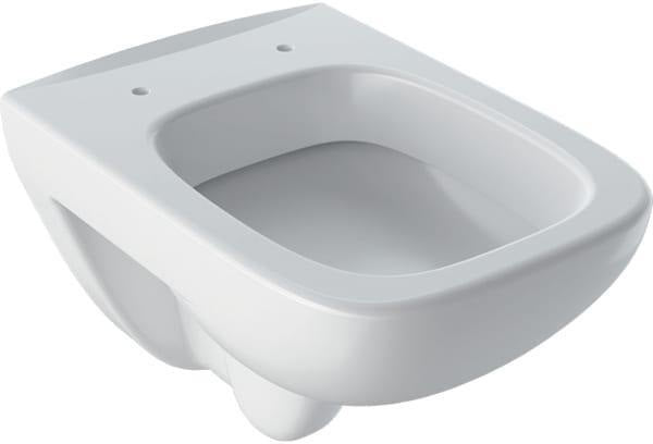 Geberit Renova Compact Wand-WC Tiefspüler eckig 48,5 cm weiß