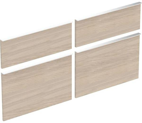 Geberit Renova Plan Schubladenfront für Seitenschrank, weiß – Passgenaue Badmöbel-Blende