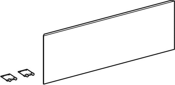 Geberit ONE Schubladenfront 60 cm weiß hochglänzend für Waschtischunterschrank
