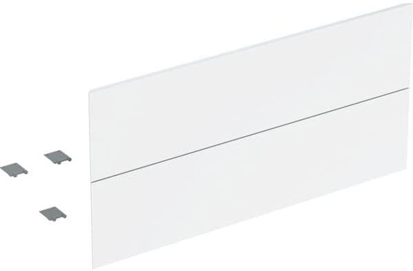 GEBERIT ONE Schubladenfront-Set für Waschtisch-Unterschrank, 105 cm, Weiß Hochglanz