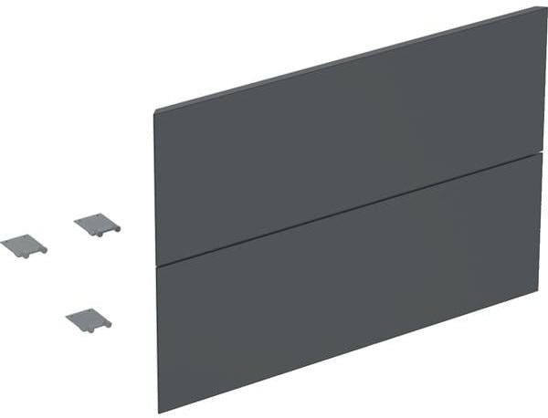 Geberit ONE Set Schubladenfronten für Waschtischunterschrank 90 cm schwarz matt