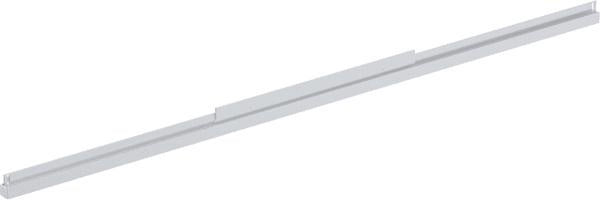 GEBERIT Option Plus Untere Lichtleiste für Lichtspiegel, eckig, Aluminium eloxiert, B: 105 cm