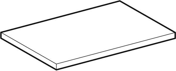 GEBERIT Renova Plan Einlegeboden für Waschtisch-Unterschrank, B: 36 cm, Nussbaum Hickory