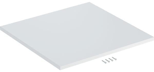 Geberit iCon Abdeckplatte für Seitenschrank 45 cm, weiß hochglänzend – passgenaue Badmöbel-Abdeckung