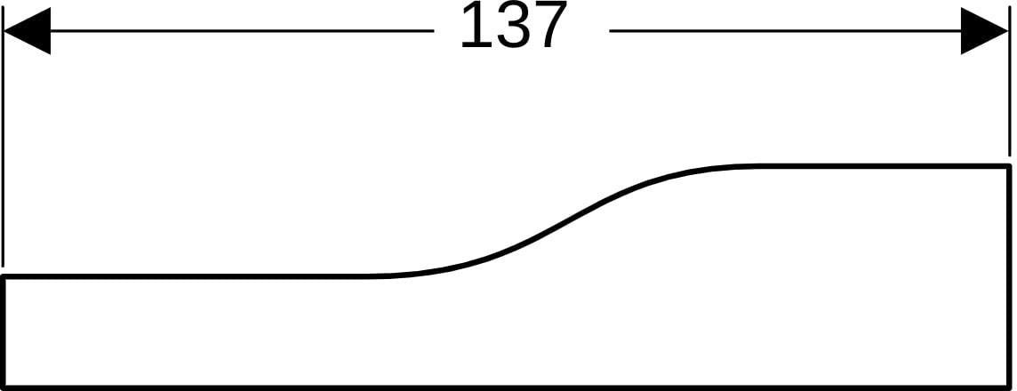 Geberit Bambini Dekorblende Front in Blau für Spiel- und Waschlandschaft mit drei Waschtischarmaturen
