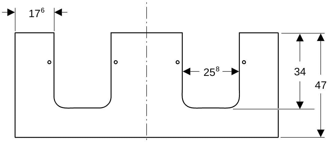Geberit ONE Waschtischplatte 120 cm Feinsteinzeug Marmoroptik weiß matt mit 2-fach Ausschnitt