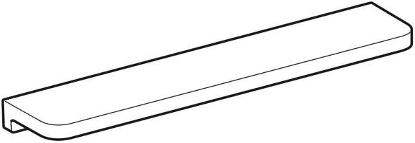 GEBERIT Renova Plan Wandablage 60 cm weiß – Sanitärkeramik mit umlaufender Aufkantung