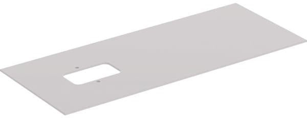 GEBERIT Glasplatte für Citterio Unterschrank AWT, Breite 75 cm, schwarz