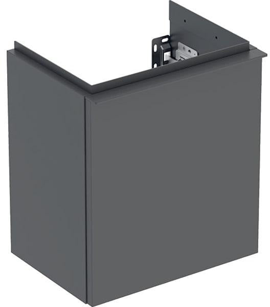 Geberit iCon Unterschrank für Handwaschbecken, 1 Tür rechts, 37 cm, weiß hochglänzend