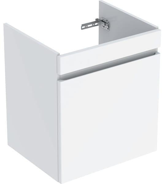 Geberit Renova Plan Waschtischunterschrank Nussbaum hickory hell mit Schublade & Innenschublade