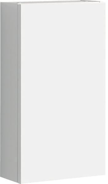 Geberit Renova Plan Hängeschrank 39 cm, 1 Tür, Nussbaum hickory hell, mit Spiegel und Soft-Close