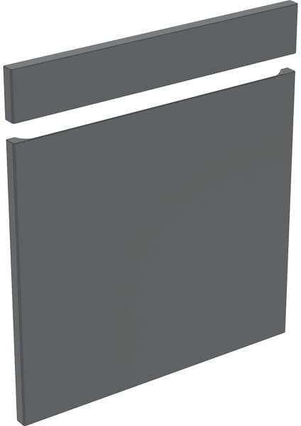 Geberit Renova Plan Schubladen-/Front-Set 55 cm in Nussbaum Hickory Hell für Möbelwaschtisch