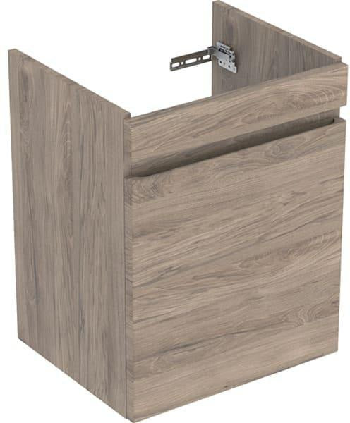 Geberit Renova Plan Waschtischunterschrank Nussbaum hickory mit Schublade & Innenschublade