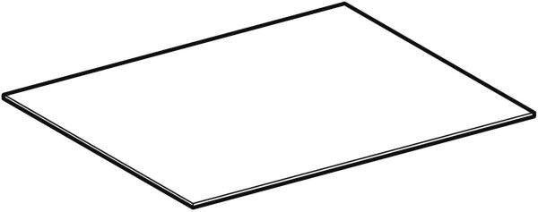 Geberit Einlegeboden für Hochschrank myDay Glas 40 cm – Glaseinlegeboden für Badmöbel