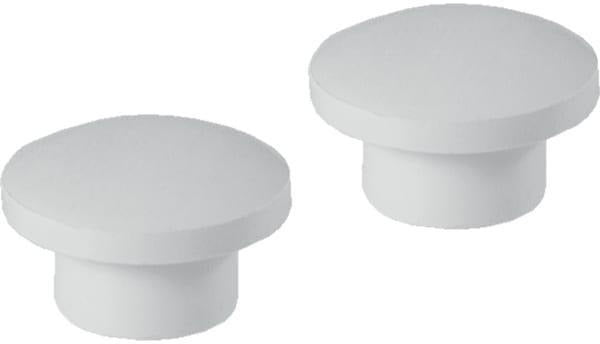 Geberit Set Puffer für Urinaldeckel – 2 Stück, passend für Urinale