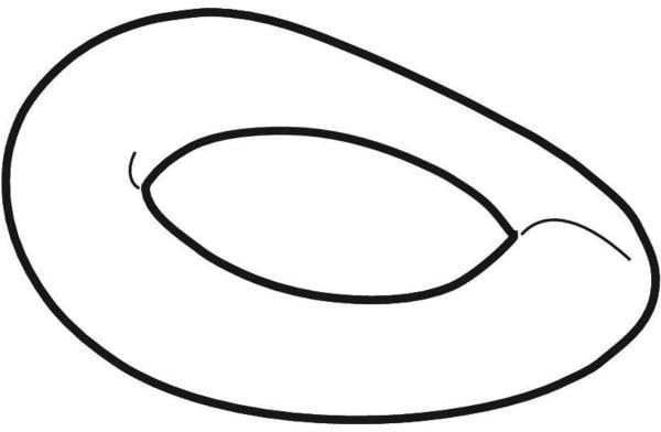 GEBERIT Bambini WC-Sitzring für Kleinkinder achatgrau – Matt, PUR, 280 x 305 mm
