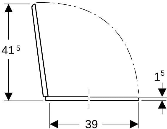 GEBERIT Bambini WC-Sitz für Kinder rubinrot – Duroplast, Edelstahl-Scharniere, rund