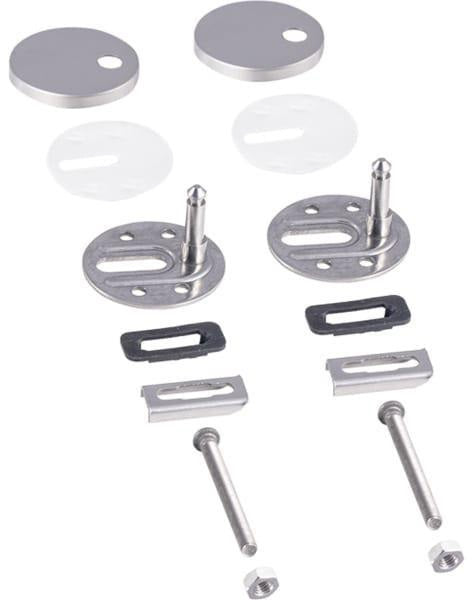 Geberit Fixierbolzenset für WC-Sitz QuickRelease-Scharniere mit zentraler Entriegelung