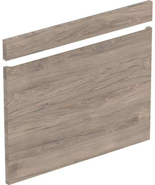 Geberit Renova Plan Schubladen-/Front-Set für Waschtisch, B:55 cm, Hickory Hell