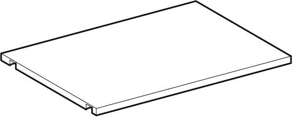Geberit Einlegeboden für Renova Comfort Unterschrank, Breite 53 cm – Passgenauer Zwischenboden