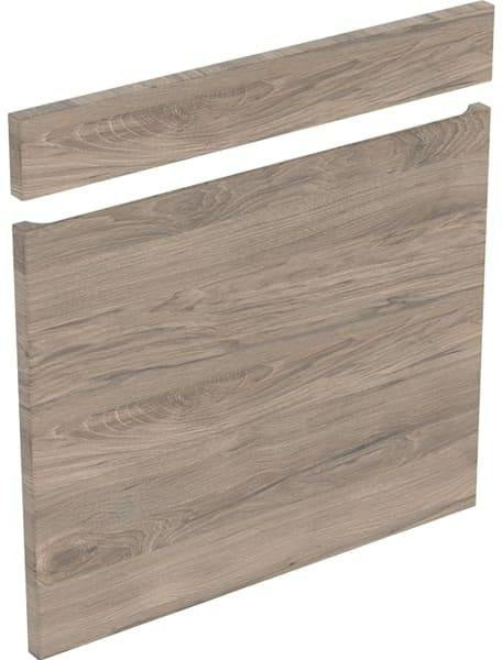 Geberit Renova Plan Schubladen-/Front-Set 55 cm in Nussbaum Hickory Hell für Möbelwaschtisch